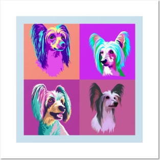 Chinese Crested Pop Art - Dog Lover Gifts Posters and Art